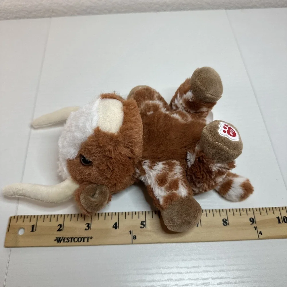 Build-A-Bear Mini Beans Longhorn Cow 5